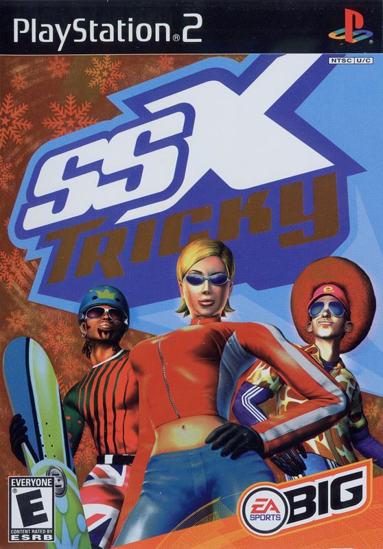 SSX Tricky box art for Playstation 2